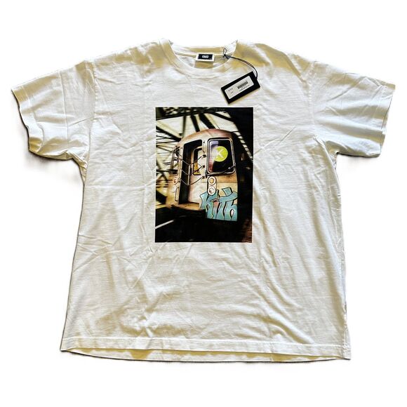 KITH - K-Train Subway Graffiti Tee - EXCLUSIVE to NYC Store. - XXL NWT